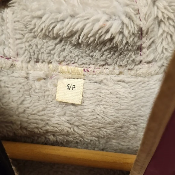 Choco Pie Purple Hooded Softshell Coat - Picture 4 of 7